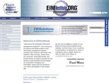 Tablet Screenshot of eiminstitute.org